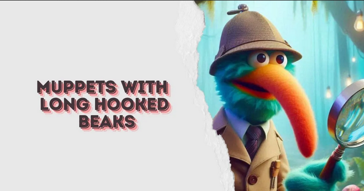 muppet with long hooked beak