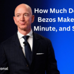 how much money does jeff bezos make a second